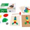 Joc Educativ de constructii cu ciocan si cuie Forme Geometrice