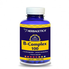 B-complex 100, 120cps, Herbagetica foto