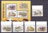 Togo 1974 fauna MI 1061-1065 + bl. 89 MNH