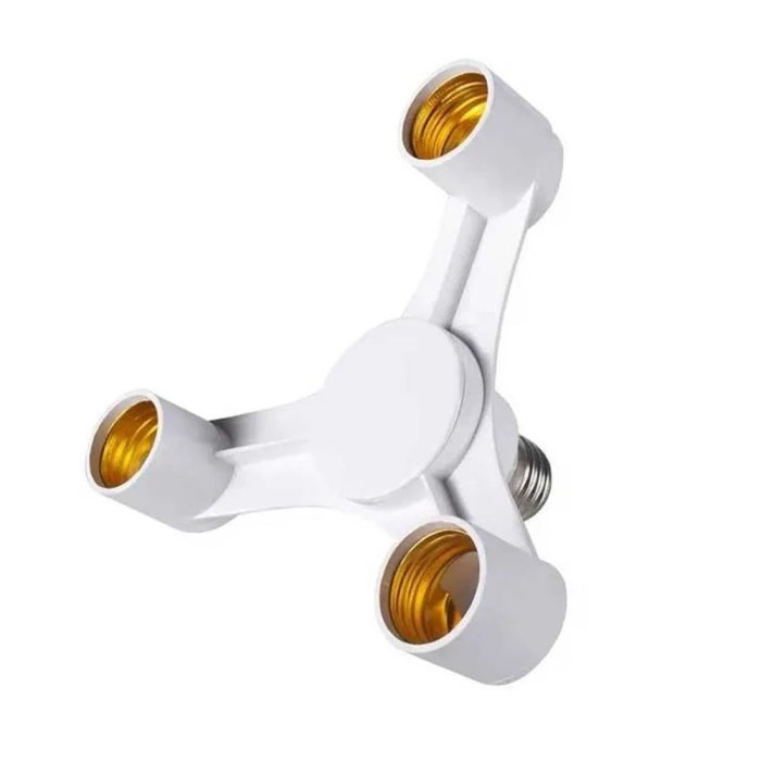 Adaptor dulie E27 la 3xE27, 201940