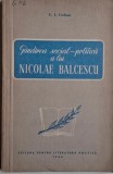 Gandirea social-politica a lui Nicolae Balcescu &ndash; C. I. Gulian