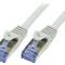 Patch Cord Ethernet Cat6a S/FTP 7.5m Gri