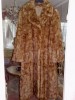 Haina Blana Nurca Dama, Lungime 120cm, Bust 105cm, Aproape Noua