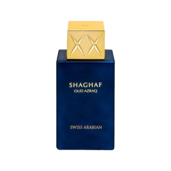 SWISS ARABIAN SHAGHAF OUD AZRAQ, unisex, 75 ml