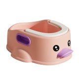 Olita pentru copii, flippy, +1an, portabila, design ratusca, model prietenos, non-toxic, compartiment detasabil, cu maner, usor de curatat, roz