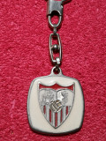 Breloc metalic fotbal - FC SEVILLA (Spania)