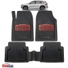 Skoda Kodiaq Covorase Auto TeamCar&reg; Tip Tavita Compatibile (2016&ndash;2023) Red, Cauciuc, Oem