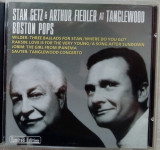 CD JAZZ: STAN GETZ &amp; ARTHUR FIEDLER AT TANGLEWOOD 1966 (w.BOSTON POPS ORCHESTRA)
