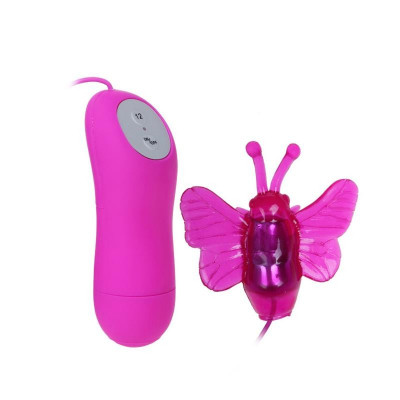 Mini Butterfly Pink Secret Vibrator foto