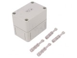 Carcasă Universală Polistiren Gri 65x94x81mm