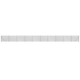 Cumpara ieftin Gard plasa de sarma cu bordura, antracit, 1,6x25 m