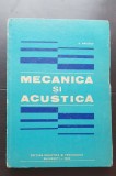 Mecanică și acustică - A. Hristev