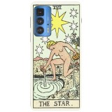 Husa compatibila cu Motorola G20 model Tarot card The Star, Silicon, TPU, Viceversa, Transparent, Carcasa