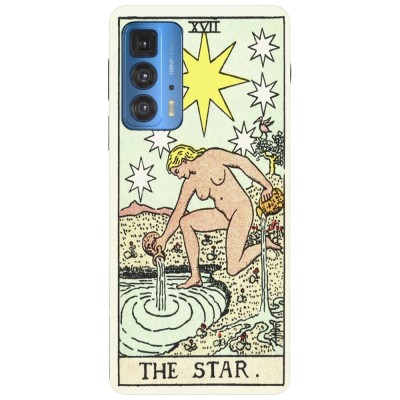 Husa compatibila cu Motorola Edge 20 Lite model Tarot card The Star, Silicon, TPU, Viceversa foto