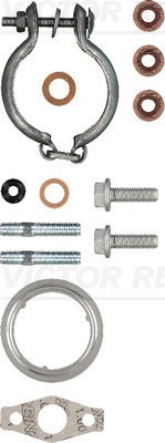 VICTOR REINZ 04-10225-01 Set montaj, turbocompresor