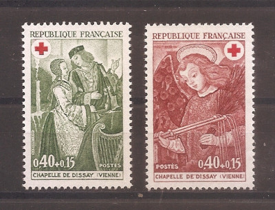 Franta 1970 - Crucea Rosie, MNH foto