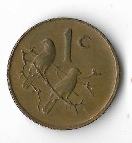 Moneda 1 cent 1976 - Africa de Sud foto