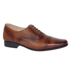 Pantofi barbati eleganti din piele naturala maro 893MD - Marimea 40