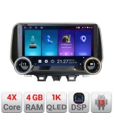 Navigatie Hyundai Tucson 2019 Edotec 4+64 10.5 inch Incell 1K android Wifi 5Ghz gps internet Kit-1135
