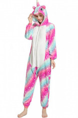 PJM161-554 Pijama intreaga kigurumi, model unicorn foto