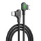 Mcdododo 60W cablu USB-C la USB-C, 2m (negru)