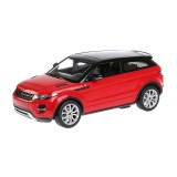 Masina cu telecomanda Range Rover Evoque Rastar, 32.3 x 14.8 x 13.9 cm, 10 km/h, tractiune 2 WD, anvelope cauciuc, Rosu