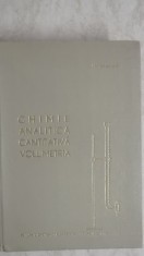 Candin Liteanu - Chimie analitica cantitativa. Volumetria (vezi detalii pentru livrare)