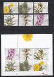Madeira (Portugalia) 2000 - EUROPA - Plante din Golful Madeira, Serie + Bloc, MNH, Nestampilat
