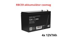 Pachet de baterii de &icirc;nlocuire APC RBC59 (4x 12V 7Ah)