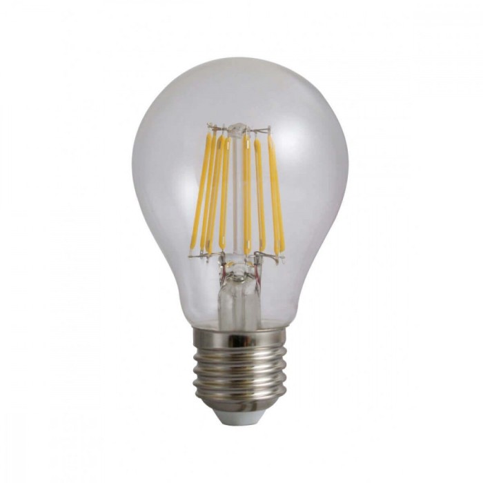 Bec LED filament A60, E27, 10W, 220V, 6500K