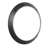 Plafoniera Lucia 1xE27 Negru IP66 Backlit
