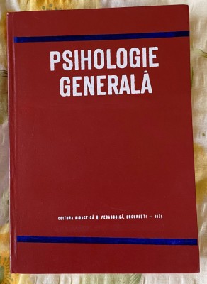 psihologie generala rosca cartonata foto
