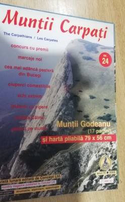 myh 12 - Muntii Carpati - nr 24/2000 - piesa de colectie foto