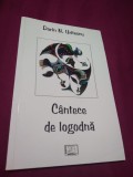 CANTECE DE LOGODNA-DORIN N.URITESCU 2014 /AUTOGRAF CU DEDICATIE AUTOR