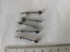 Bnk jc Lot arme pentru figurine cavaleri - buzdugan - Timpo , Britains etc