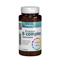 Stress B complex cu vitamina C, 60tab, Vitaking