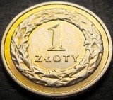 Cumpara ieftin Moneda 1 ZLOT - POLONIA, anul 1993 * cod 3695, Europa