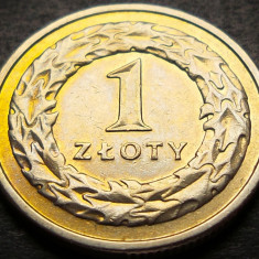 Moneda 1 ZLOT - POLONIA, anul 1993 * cod 3695