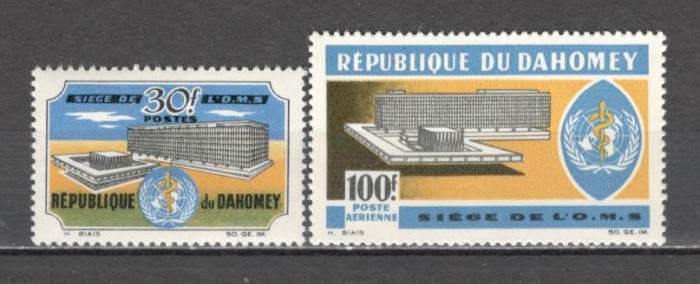 Dahomey.1966 Noul sediu ONU Geneva MD.37