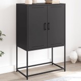 Dulap TV Gossi verde masliniu, 100.5x39x60.5 cm, otel, stil industrial, spatiu depozitare, usor de curatat. Suport TV