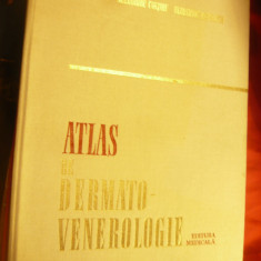 Atlas de Dermato-Venerologie - Ed.Medicala 1980 , 155 pag, A.Conu si Al.Coltoiu