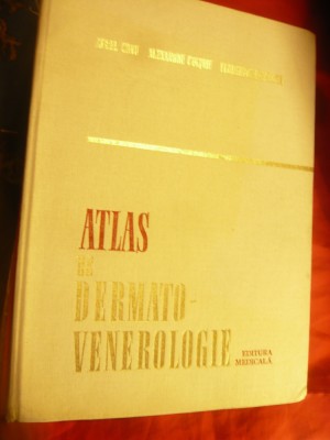 Atlas de Dermato-Venerologie - Ed.Medicala 1980 , 155 pag, A.Conu si Al.Coltoiu foto