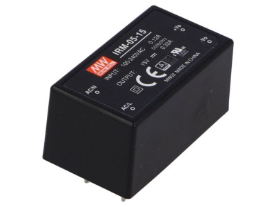 Convertor AC/DC 15V DC 4,95W foto