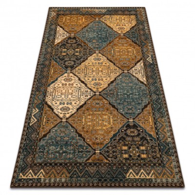 Covor de l&amp;acirc;nă Polonia Astoria Ornament oriental, coniac bej, 170x235 cm foto