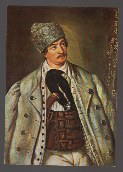 CPIB 20563 CARTE POSTALA - AVRAM IANCU - B. ISCOVESCU, MUZEUL DE ARTA RSR