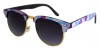 Ochelari de soare Clubmaster Retro Bleumarin - Bleu Army, THEICONIC