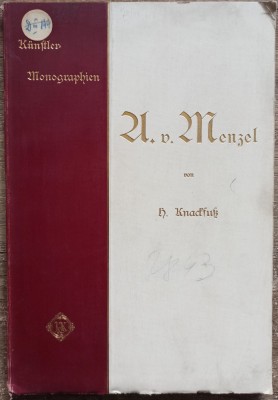 A. von Menzel - Hermann Knackfuss// 1903 foto
