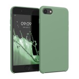 Husa kwmobile pentru Apple iPhone SE 3/iPhone 8/iPhone 7, Silicon, Verde, 40225.243, Carcasa