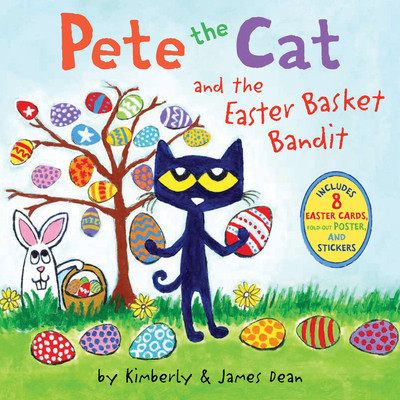 Pete the Cat and the Easter Basket Bandit: Includes Poster, Stickers, and Easter Cards! foto