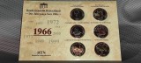 6 medalii AN 1966 bundesrepublik deutschland - der jahrgangs satz - PENTRU COLECTIONARi